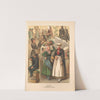 Deutsche Volkstrachten Pl.06 (1870) by Albert Kretschmer