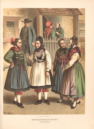 Deutsche Volkstrachten Pl.20 (1870)