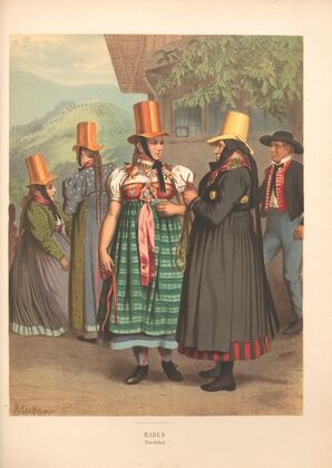 Deutsche Volkstrachten Pl.50 (1870)