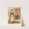 Deutsche Volkstrachten Pl.68 (1870) by Albert Kretschmer
