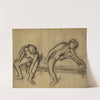 Deux danseuses sur un banc (circa 1900) by Edgar Degas