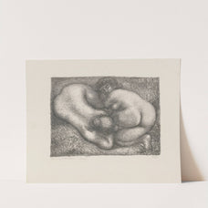 Deux Femmes dans l’herbe by Aristide Maillol