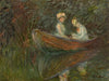 Deux femmes en barque