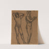 Deux hommes nus by Pierre Puvis de Chavannes