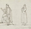 Deux personnages des Appenins (Florence)