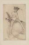 Deuxième frontispice (Assise sur le globe) (1875)