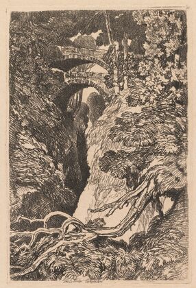 Devil’s Bridge, Cardiganshire (1837)