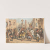 Dia de reyes, the holy kings day (1855) by Pierre Toussaint Frédéric Mialhe