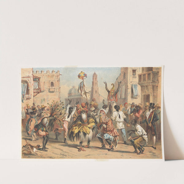 Dia de reyes, the holy kings day (1855) by Pierre Toussaint Frédéric Mialhe