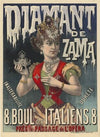Diamant de Zama, inaltérable dureté, 8, boulevard des italiens près le Passage de l’Opéra (1889)