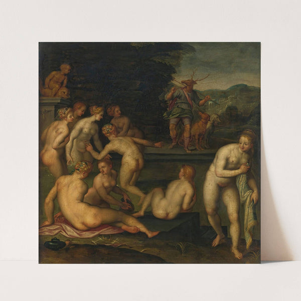 Diana And Actaeon by Giovanni Balducci