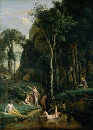Diana and Actaeon (Diana Surprised in Her Bath)