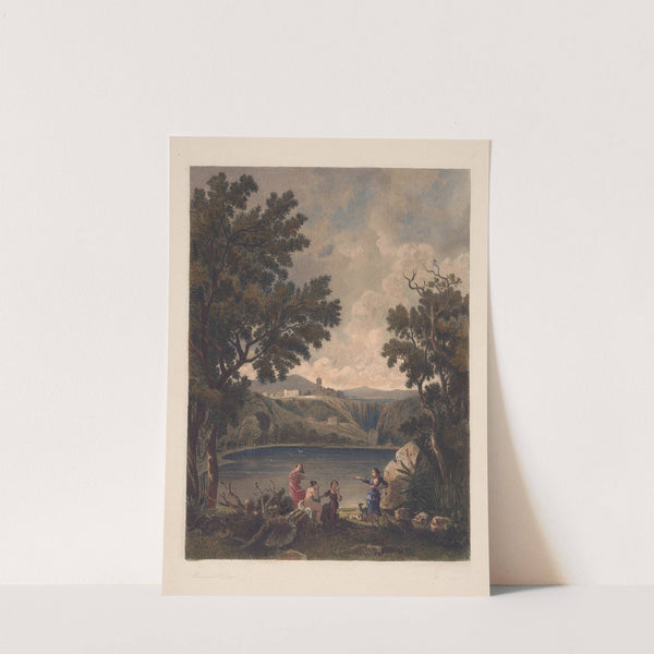 Diana and Callisto (Richard Wilson) (1850) by Louis Marvy