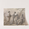 Diana and her nymphs bathing by Angelica Kauffmann