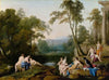 Diana and Her Nymphs in a Landscape