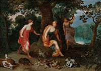 Diana And Her Nymphs Surrounded By The Spoils Of The Hunt
