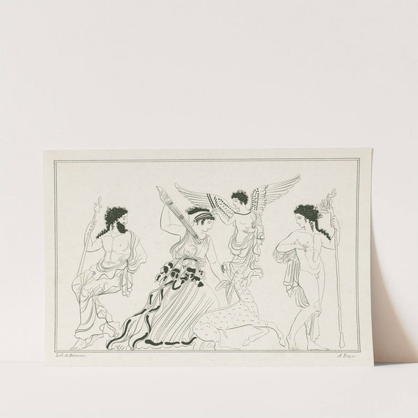 Diana the huntress, with Jupiter, Apollo and Winged Victory (1844-1861) by A. Rey