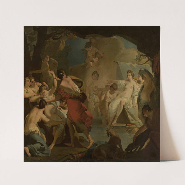 Diana’s judgement of the nymph Callisto by Gaetano Gandolfi