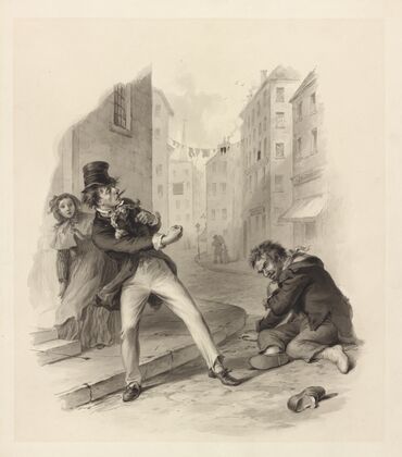 Dick Swiveller and Quilp. ‘Whether he wanted any more’ (1888)