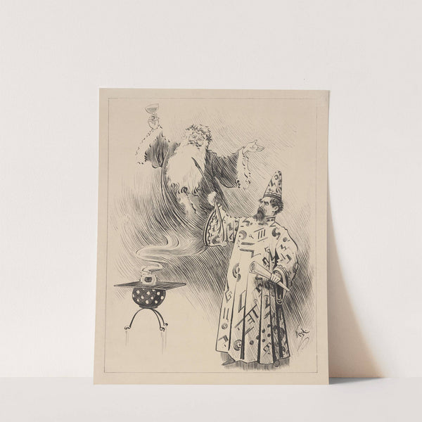 Améline, rôle de Satan, dans La poule aux oeufs d’or (1840-1849) by Martinet-Hautecoeur