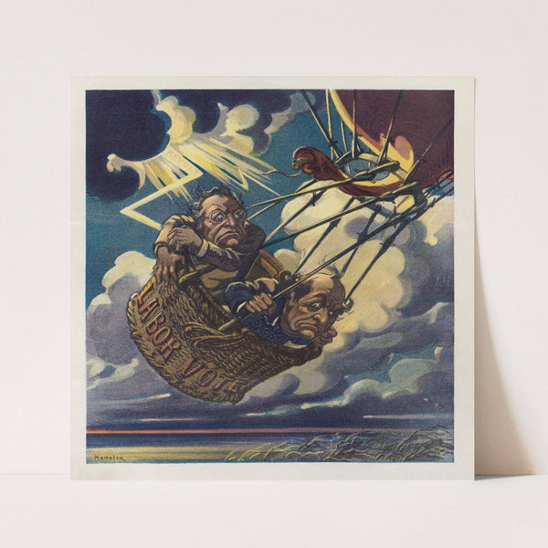 Horrible nightmare of a worthy old gentleman (1900) by Udo Keppler