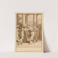 Dido Excoriates Aeneas, from Book IV of the 'Aeneid' by Jean Michel Moreau the Younger
