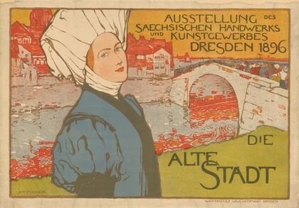 Die alte Stadt. Ausstellung des sächsischen Handwerks und Kunstgewerbes (1896)