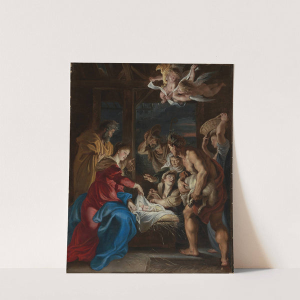 Die Anbetung der Hirten by Peter Paul Rubens
