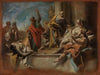 Die Apostel Petrus und Paulus, Kranke heilend
