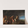 Die Bekehrung des Paulus by Cornelis van Poelenburg