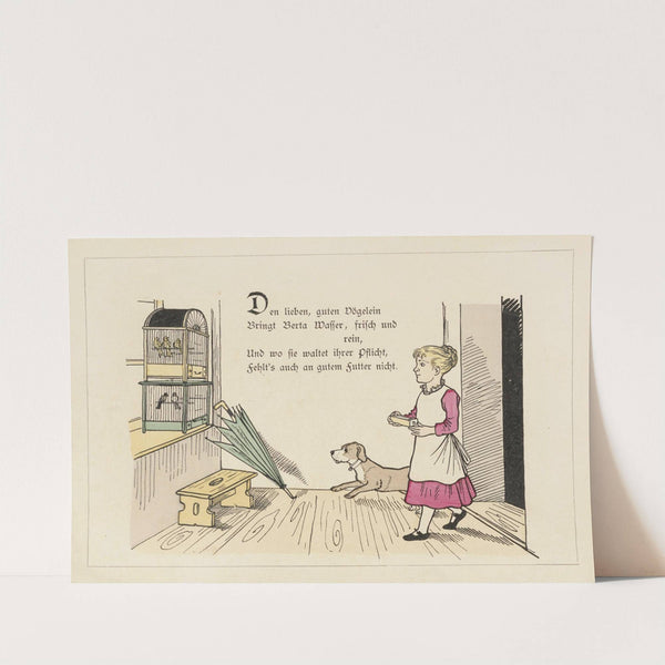 Die brave Berta und die böse Lina Pl.05 by Lothar Meggendorfer