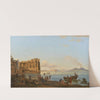 Die Bucht von Neapel mit dem Palazzo Donna Anna (1820) by Joseph Rebell