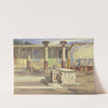 Die Casa de Meleagro in Pompeji (1839) by Carl Friedrich Heinrich Werner
