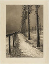 Die Chaussee (Vier Landschaften, Opus VII, Blatt 2)