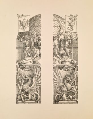 Die Ehrenpforte des Kaisers Maximilian I Pl.09