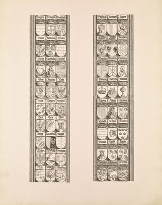 Die Ehrenpforte des Kaisers Maximilian I Pl.11