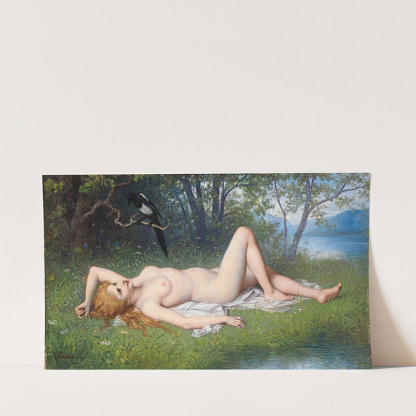 Die Elster by Carl Schweninger, Jr