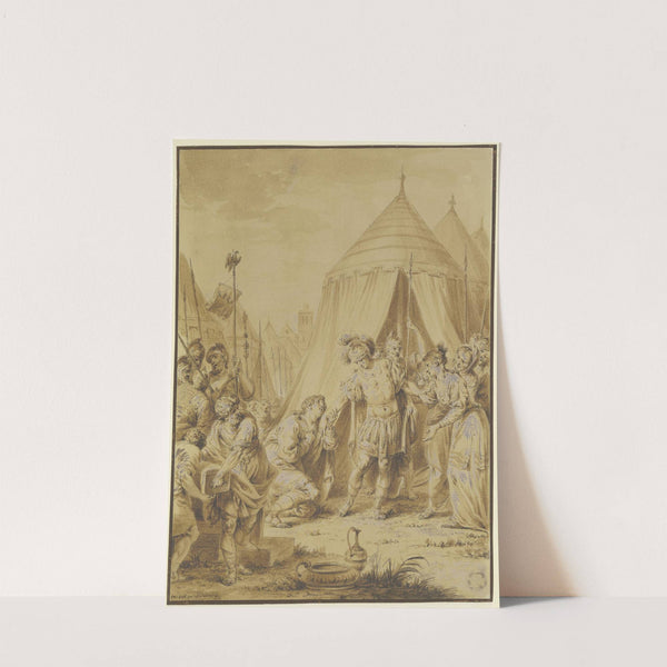 Die Enthaltsamkeit der Scipio by Januarius Zick