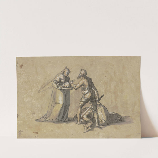 Die Enthauptung Johannes des Täufers by Hermann Weyer