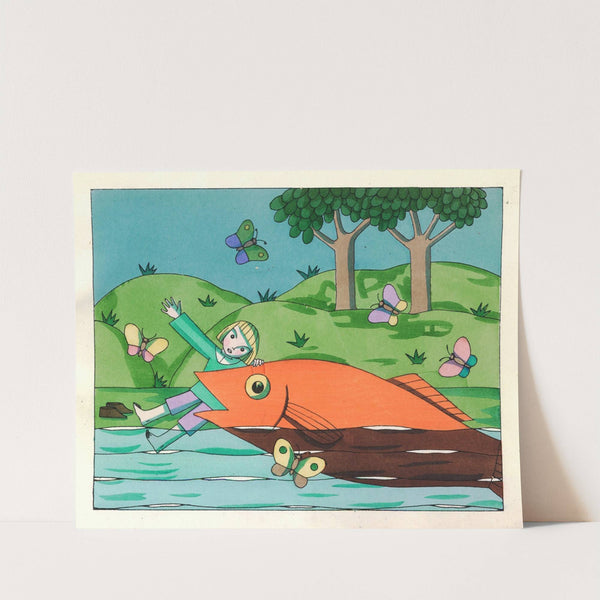 Die Fischreise Pl.12 (1923) by Tom Seidmann-Freud