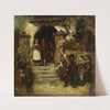 Die fränkische Hochzeit (1885) by Johann Sperl