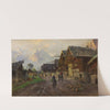 Die Frühlingsstraße in Garmisch by Albert Kappis