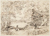 Die Gegend von Interlaken im Mondlicht (1815)