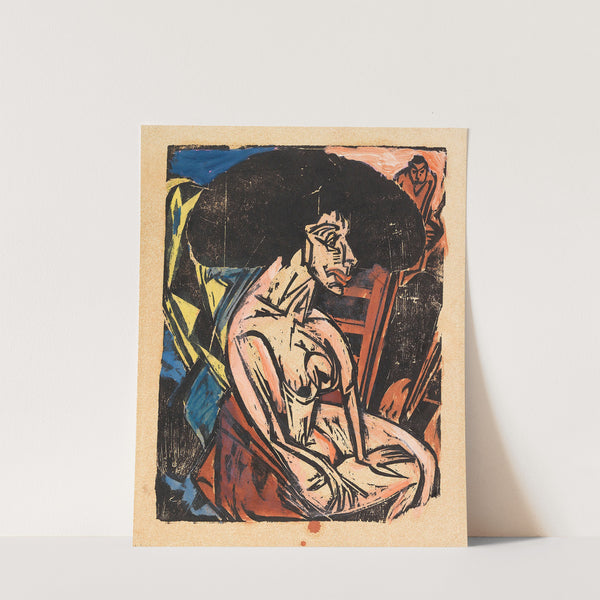 Die Geliebte (1915) by Ernst Ludwig Kirchner