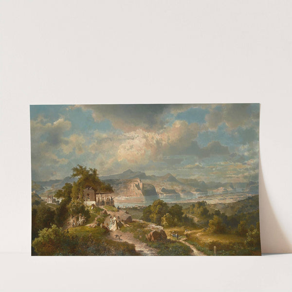 Die goldene Meile bei Remagen by Franz Richard Unterberger