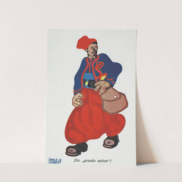 Die &#8216;grande Nation&#8217;! (1914) by Emil Huber