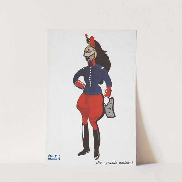Die &#8216;grande Nation&#8217;! (1914) by Emil Huber