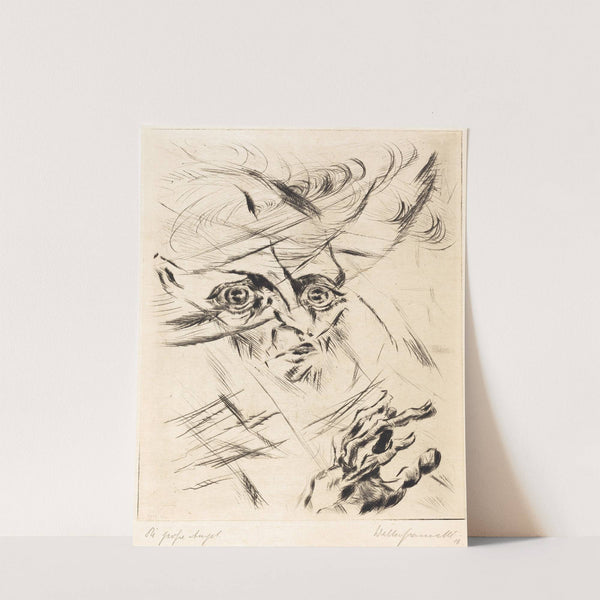 Die Grosse Angst (The Great Anxiety) by Walter Gramatté