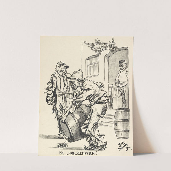 Die &#8216;Hanseltippler (1921) by Rudolf Kristen