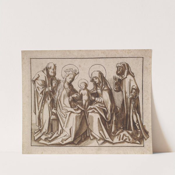 Die heilige Sippe (Anna Selbdritt mit Joseph und Joachim) by Workshop of Hans Holbein the elder